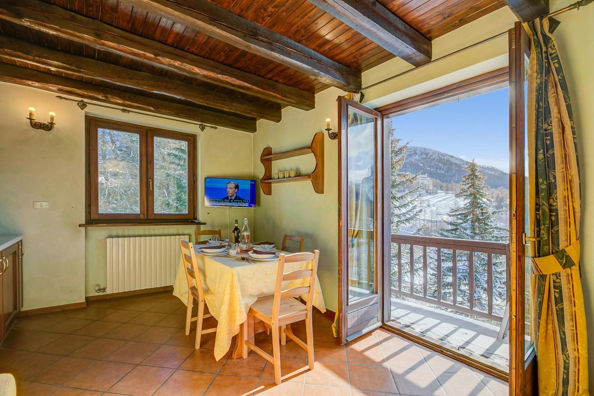 Belvedere Apartments - Happy Rentals Sestriere Luaran gambar
